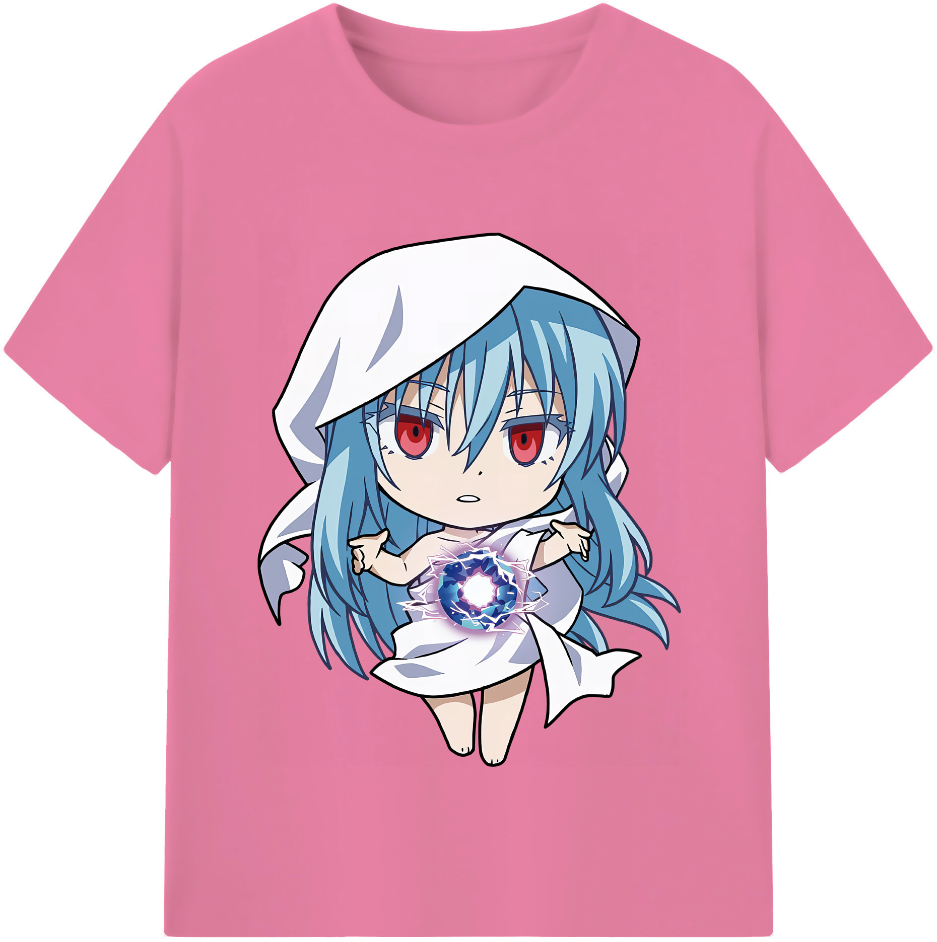 （画像用） 転スラ Regarding Reincarnated to Slime 綿100％半袖Tシャツ（フロントプリント）